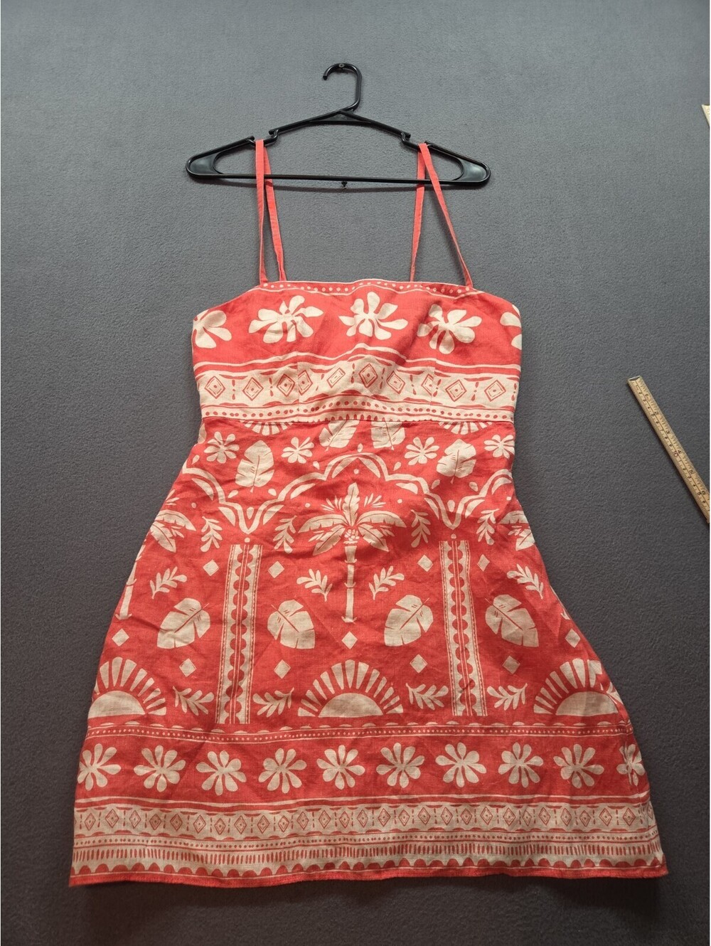 women's Peter Som x Rent the Runway Tie Back Mini Dress size 6